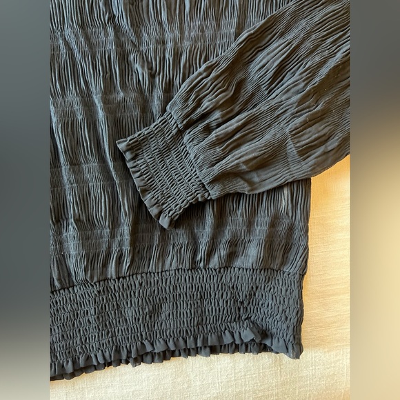 See Through Ruffle Blouse - Picture 3 of 4